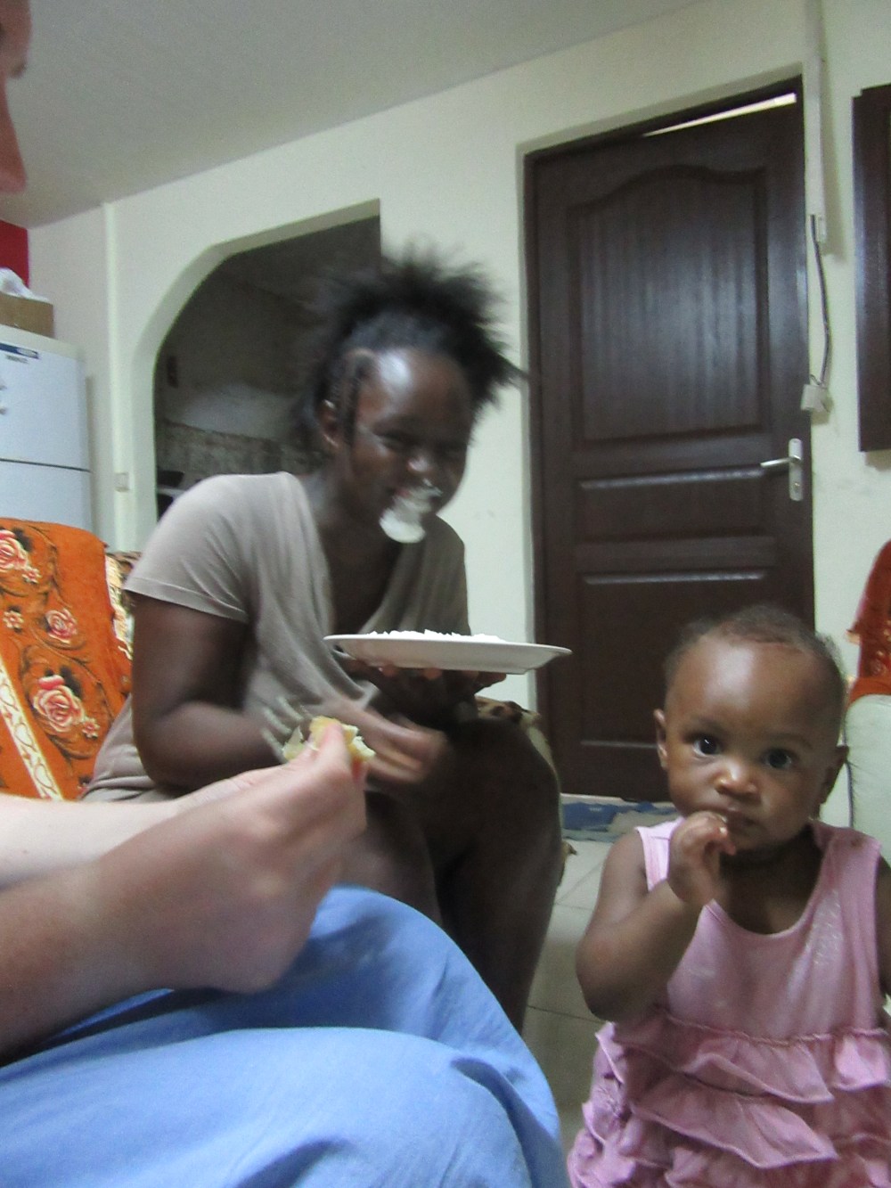 another flour game fhe with derlie and baby collie